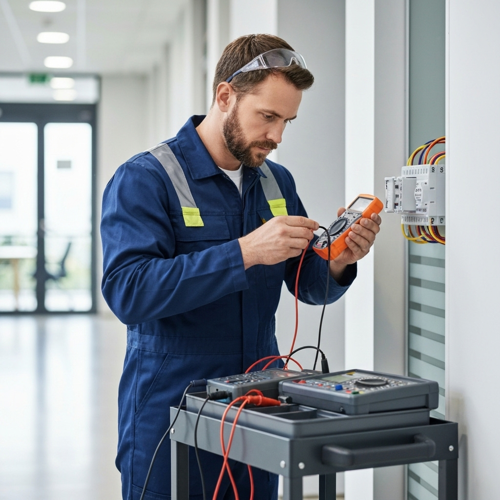Przeglądy i pomiary elektryczne